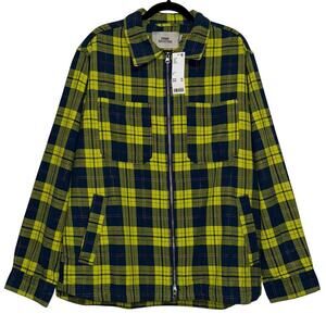 NWT Urban Outfitters Mens Twill Shimmer Shirt Jacket